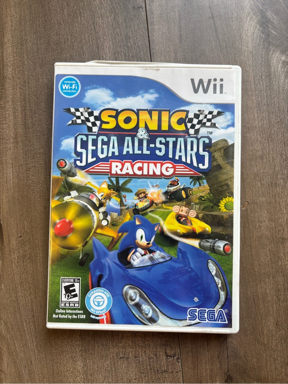 Sonic & Sega All-Stars Racing Wii Game